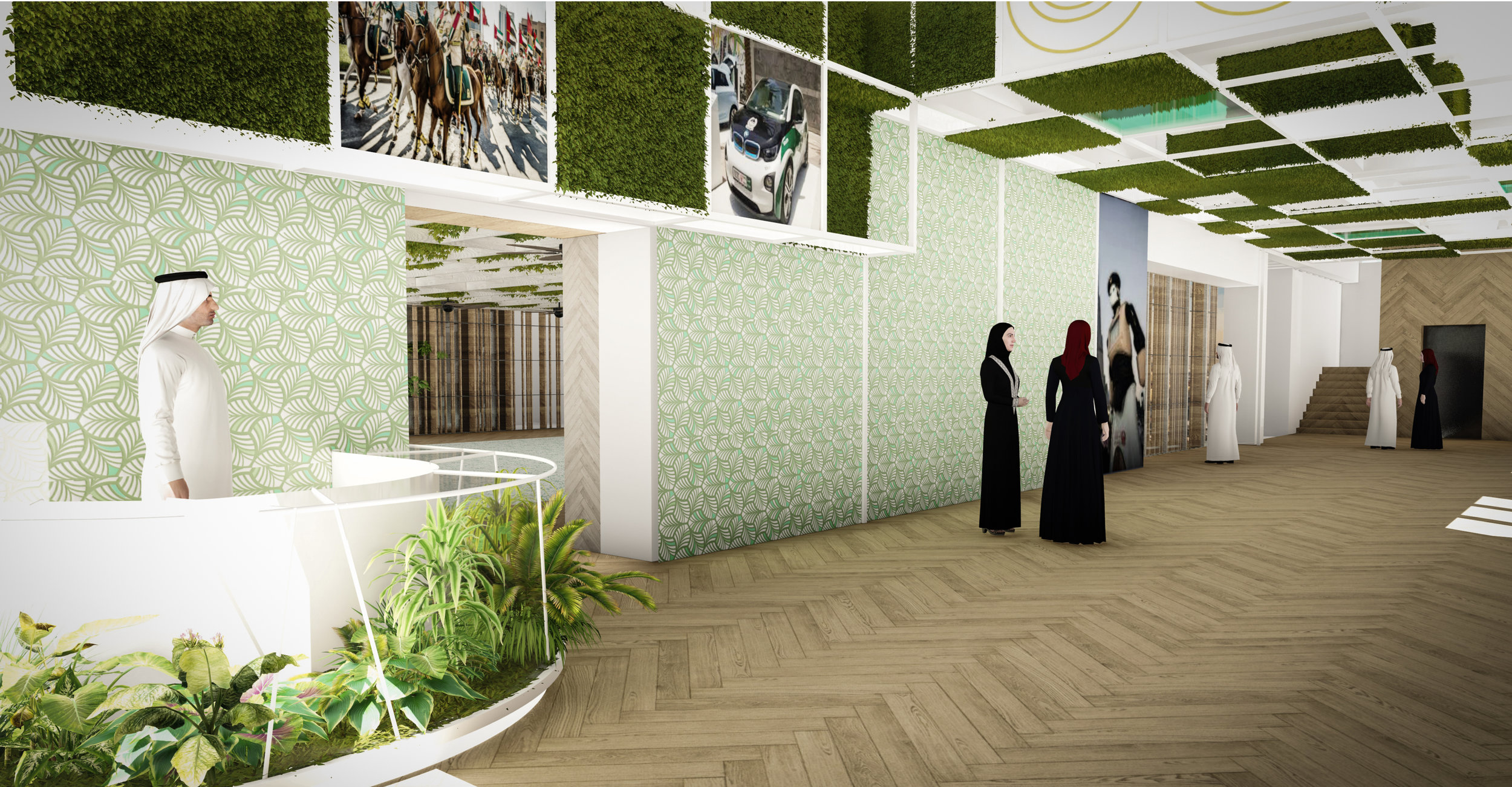 © Copyright Studio DS 2018 - the Dubai Police Innovation Hub Interior Design 1