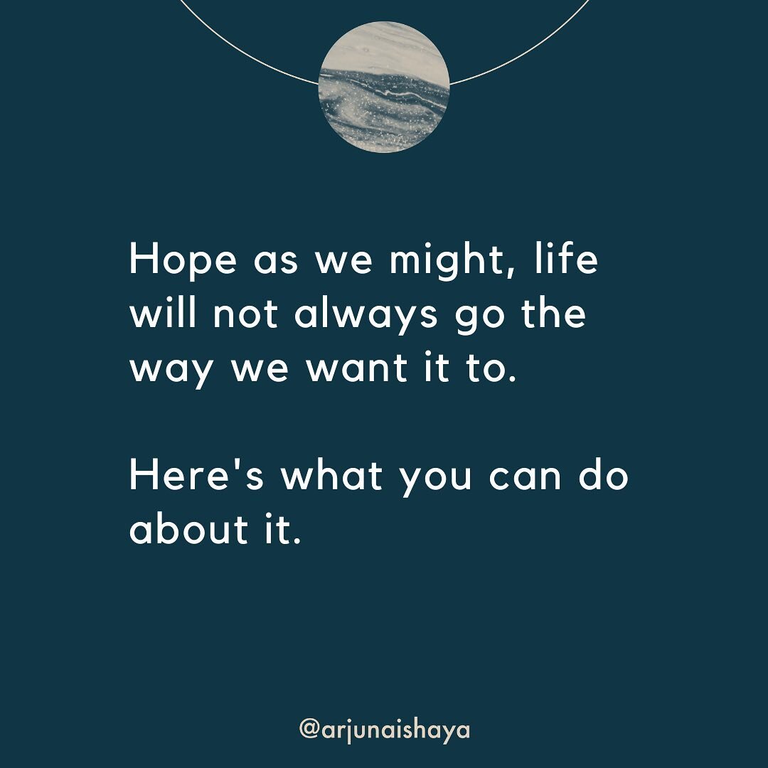 Hope as we might, life will not go the way we want it to.

Maybe it will sometimes, definitely it won&rsquo;t often.

Is this a bad thing?

No &ndash;

Especially when you take it as an invitation to find true refuge from the storms of life.

You&rsq