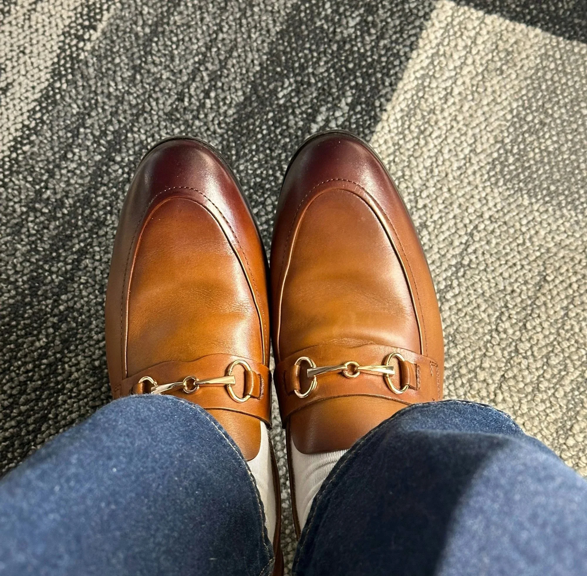 Stay where your feet are