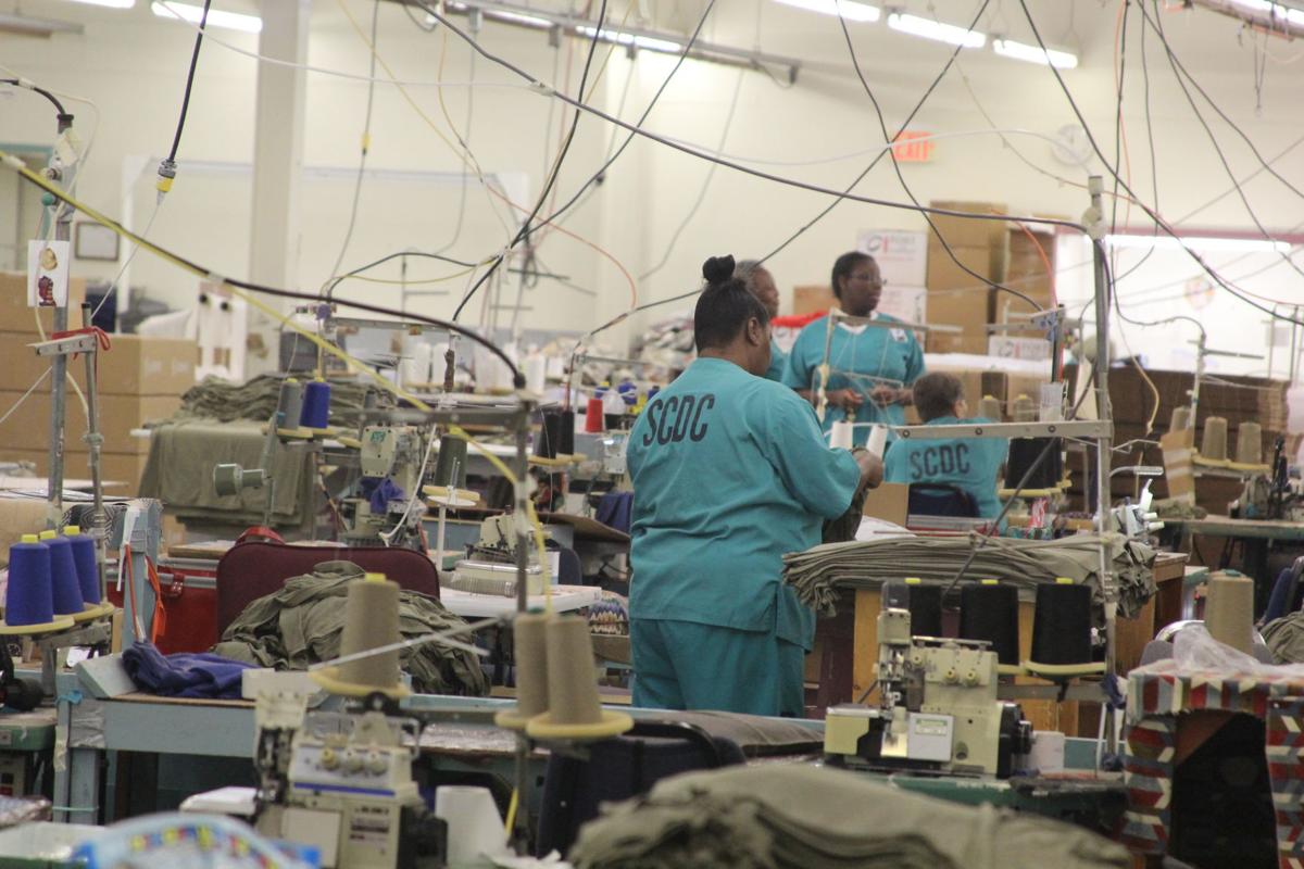 Leath Correctional Institution’s prison industries section is one of its busiest. Adam Benson | INDEX-JOURNAL