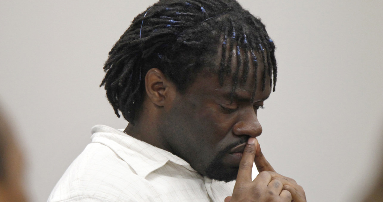 Marcus Robinson listened as Cumberland County Judge Gregory Weeks found that racial bias played a role in Robinson's trial and sentencing, in 2012.SHAWN ROCCO/THE NEWS & OBSERVER, VIA ASSOCIATED PRESS