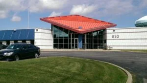 A “specialized secure” detention facility for teen defendants in Buffalo, New York. New York State has only certified 7 such facilities under its new juvenile justice reform law, Raise the Age, leaving counties to transport youth far from home while they await trial. Courtesy: Erie County Government.