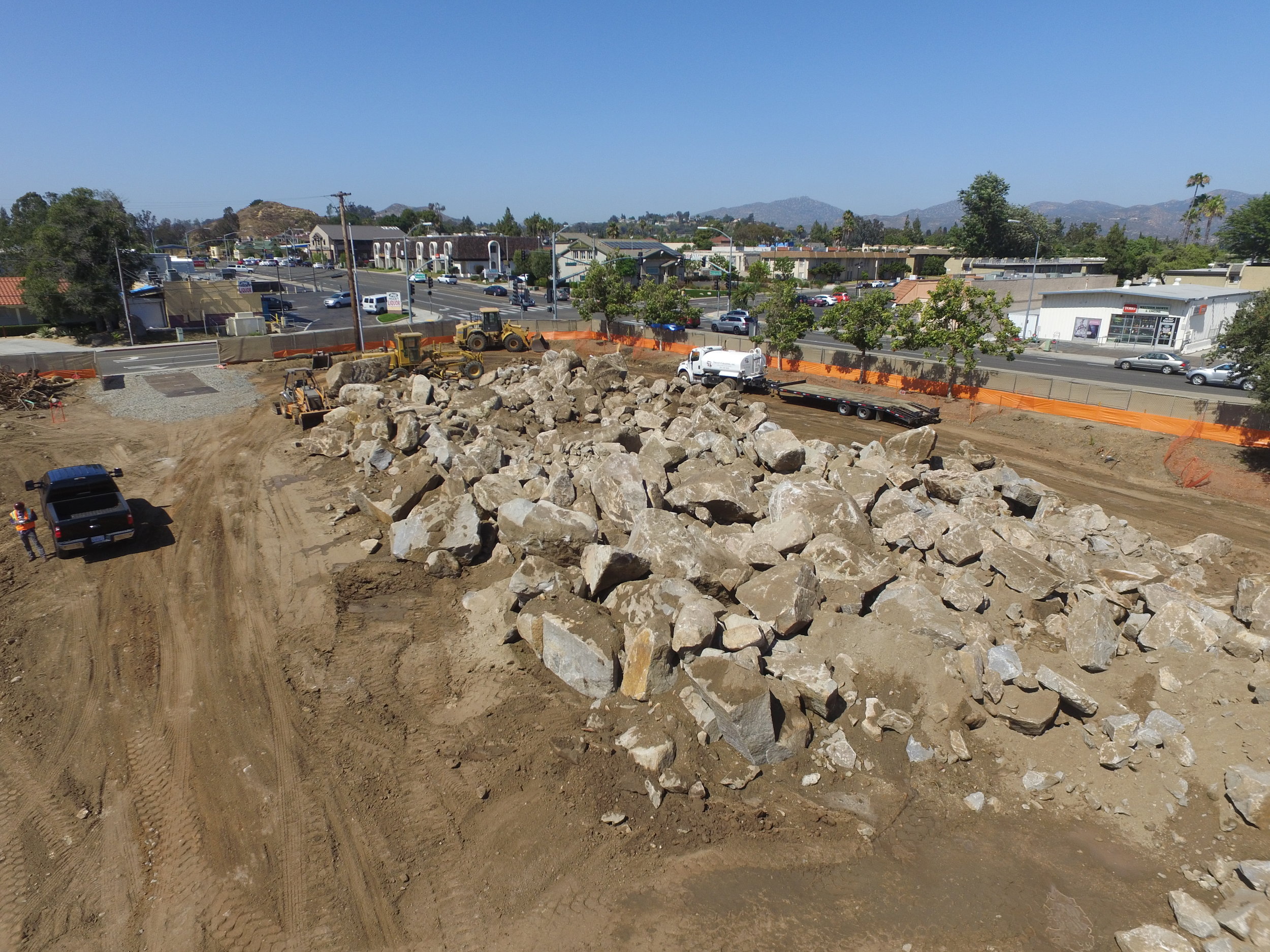 Drone photo of Villa de Vida Poway (Copy)