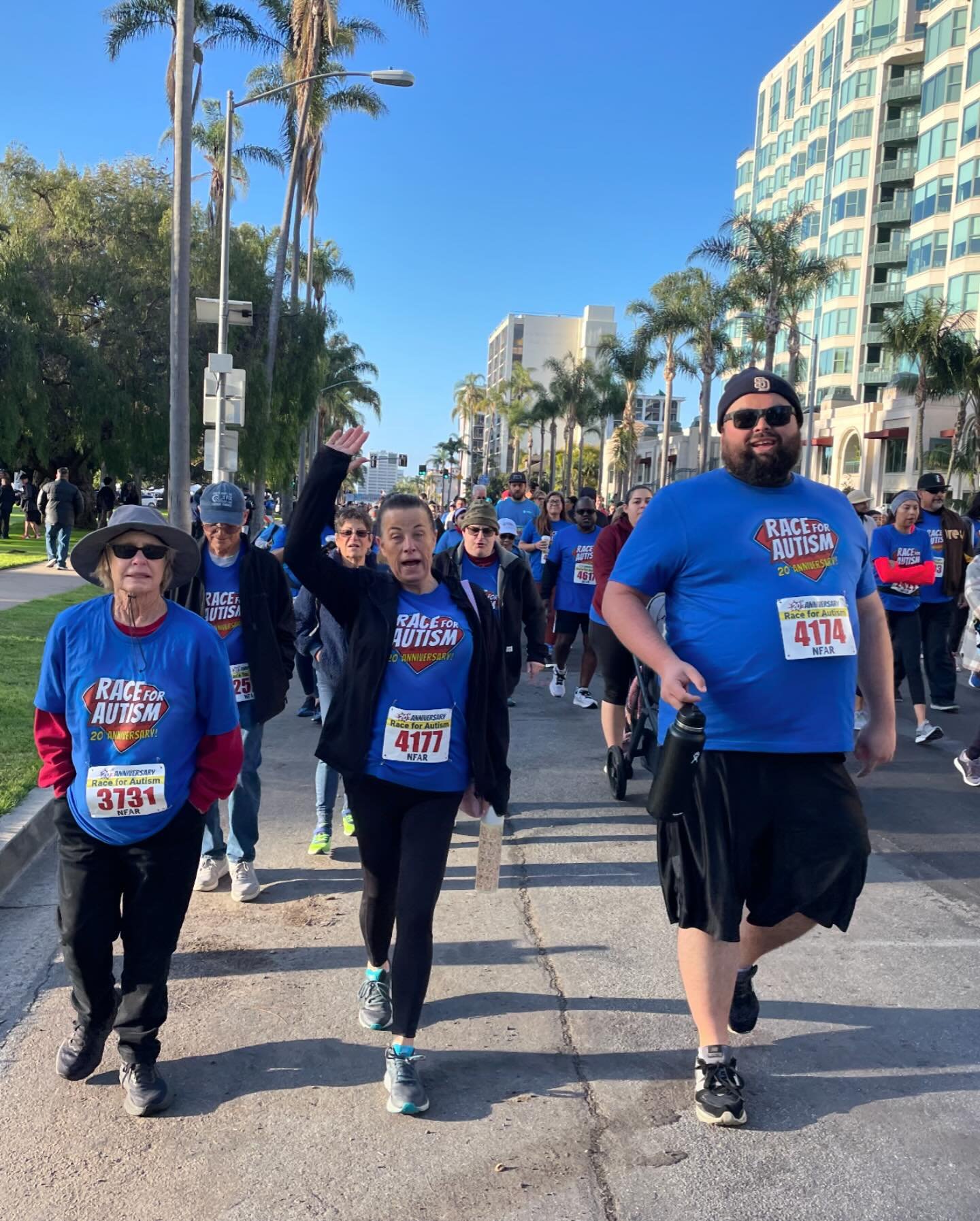 Had a great time at the #raceforautismsandiego this past Saturday @balboapark. Thanks to all who came out and jogged/walked with team @villadevidaofficial !