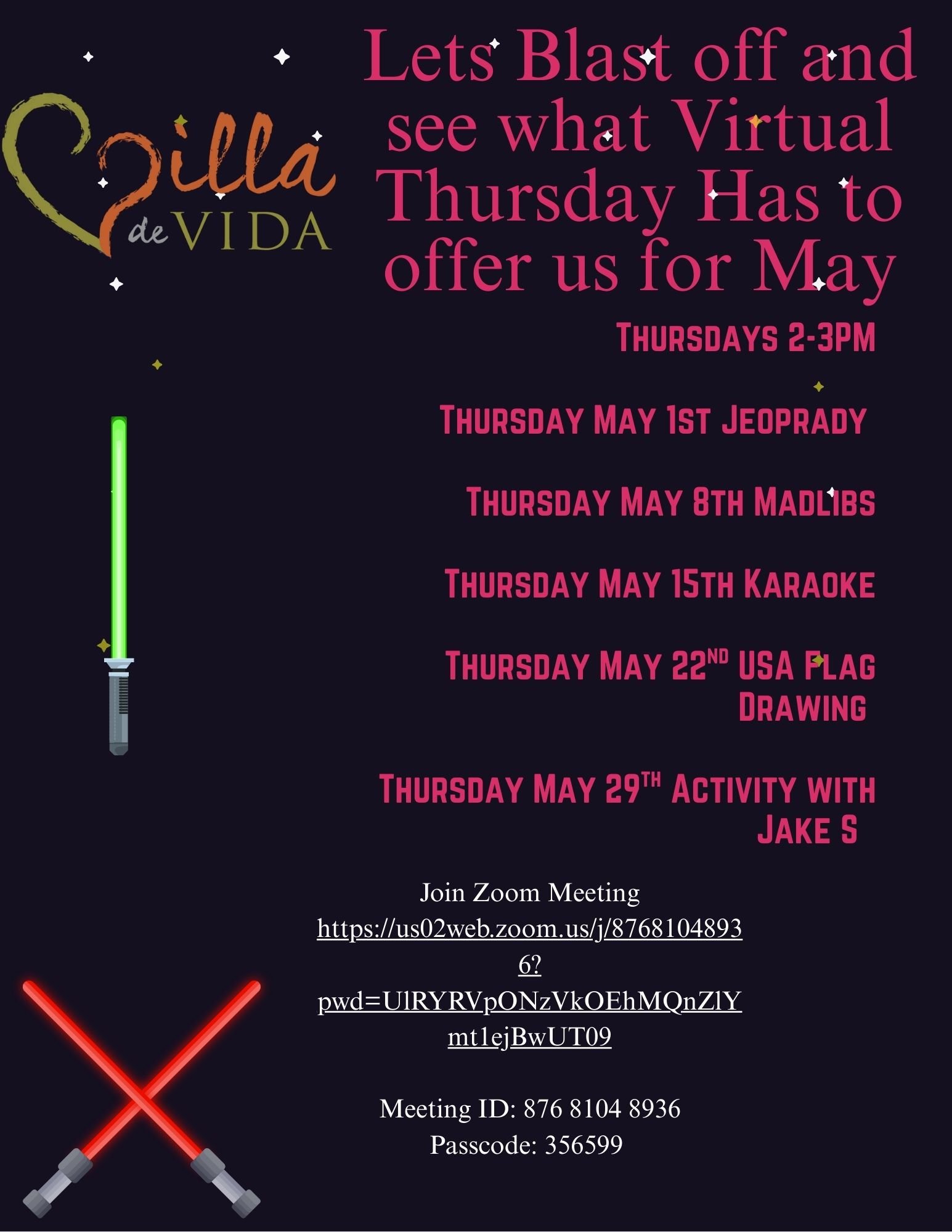 Virtual Thursdays- May 2025