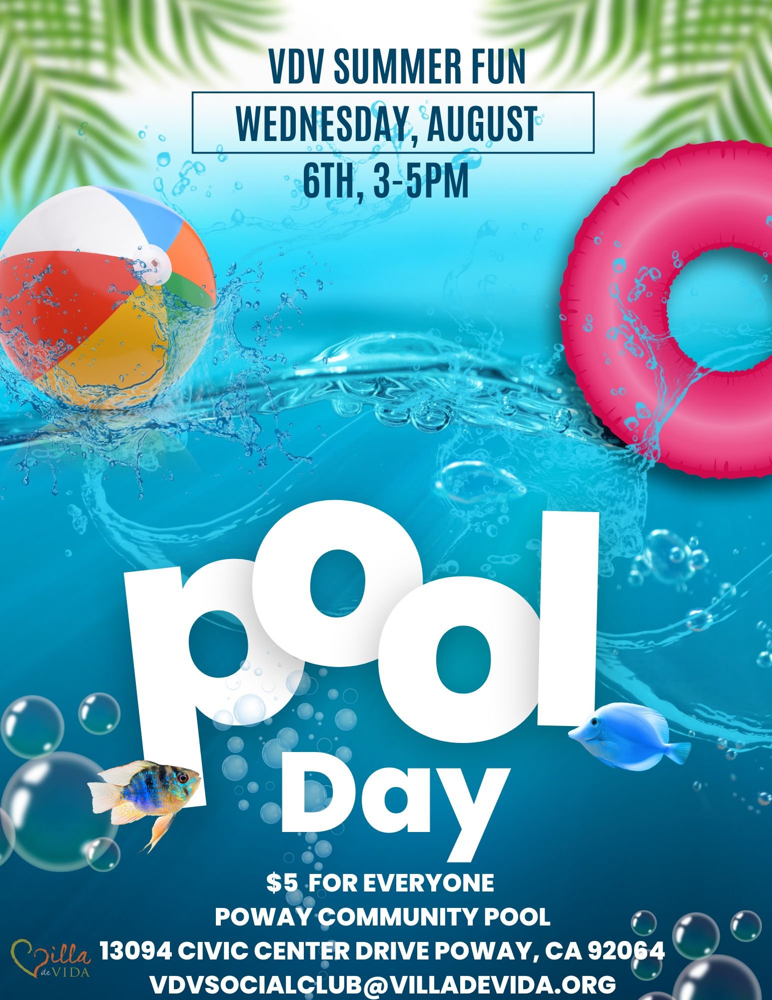 VDV Summer Fun Pool Day