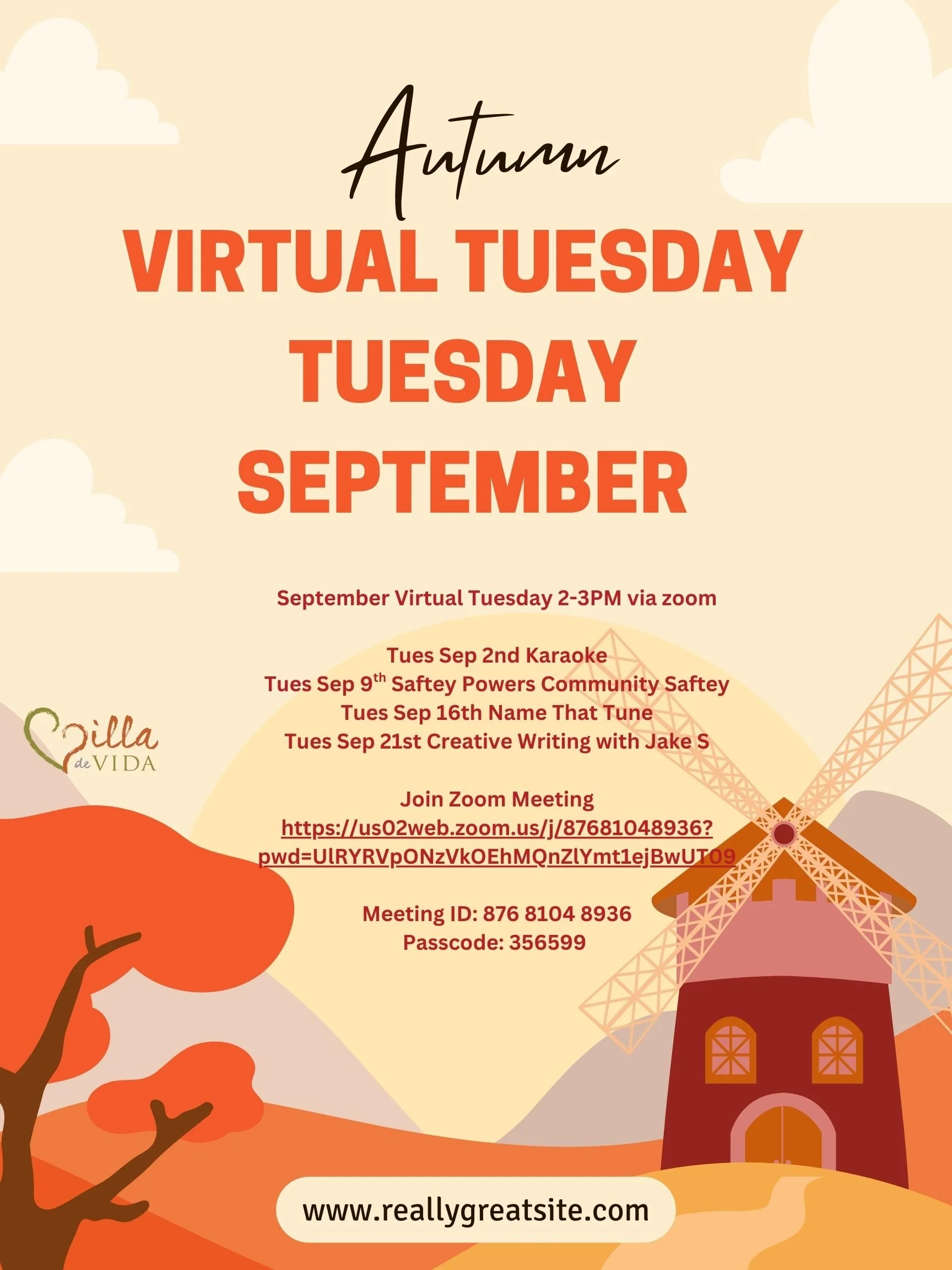 Virtual Tuesday September