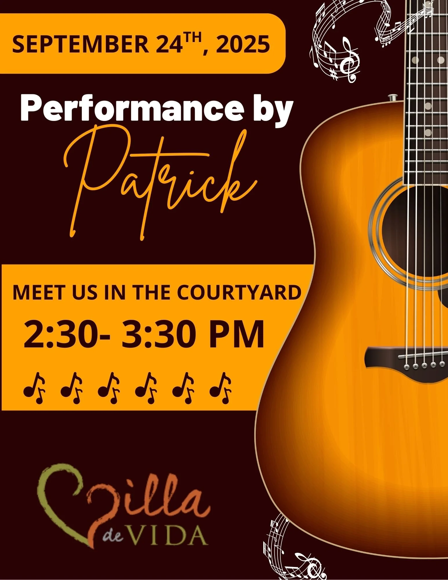 Performance by Patrick