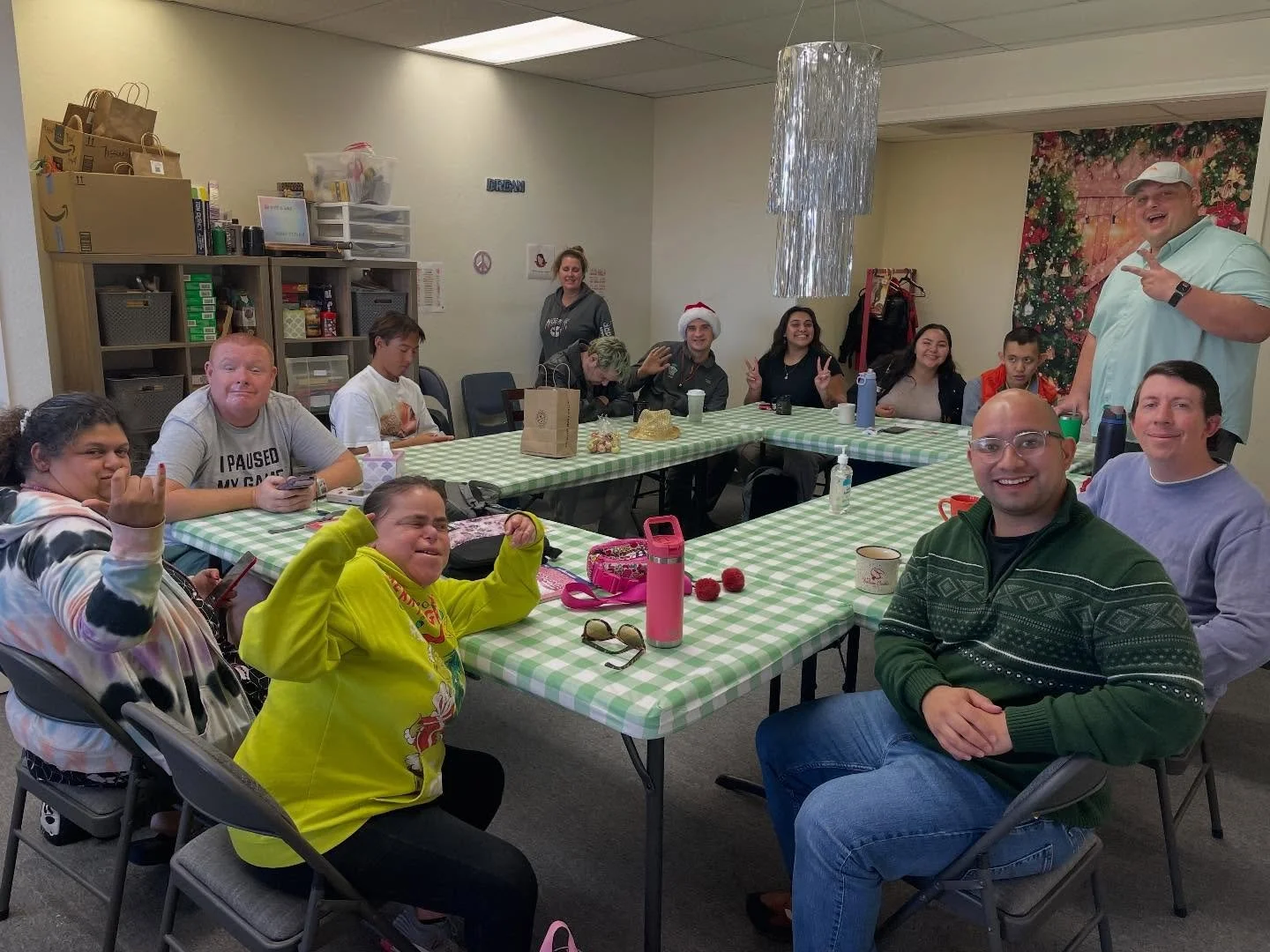 It&rsquo;s been a fun week at @villadevidaofficial !! Thank you to Rabbi Kornberg for coming to the property yesterday to light the menorah with us for Hanukkah! Happy holidays, everyone!!