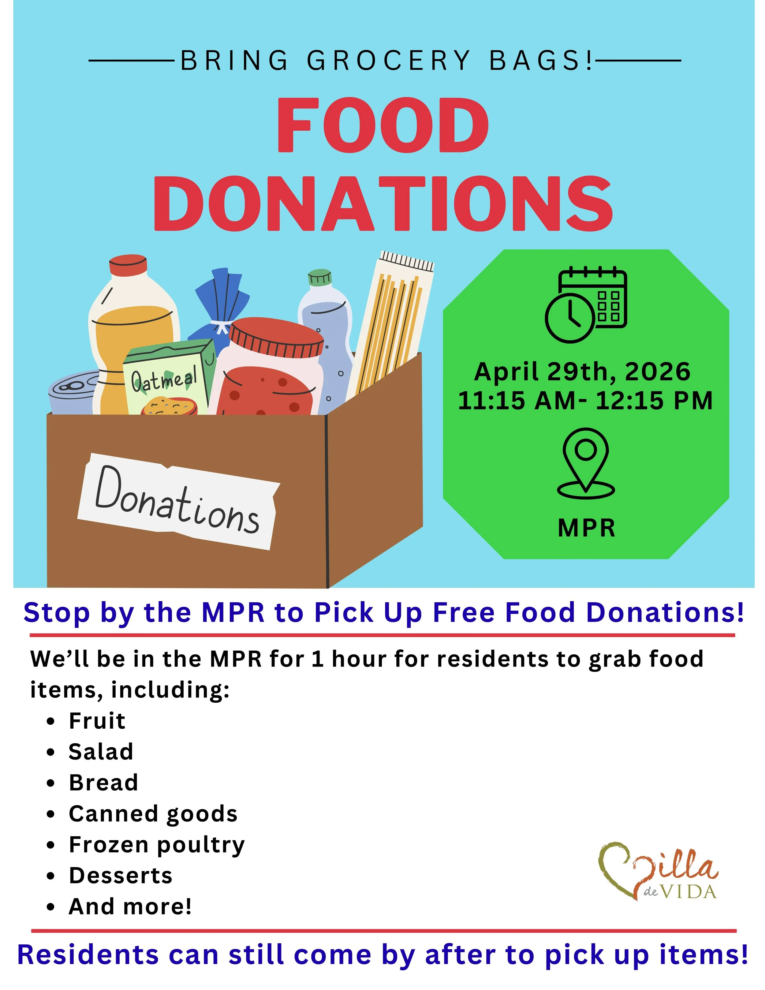 Food Donation Event 