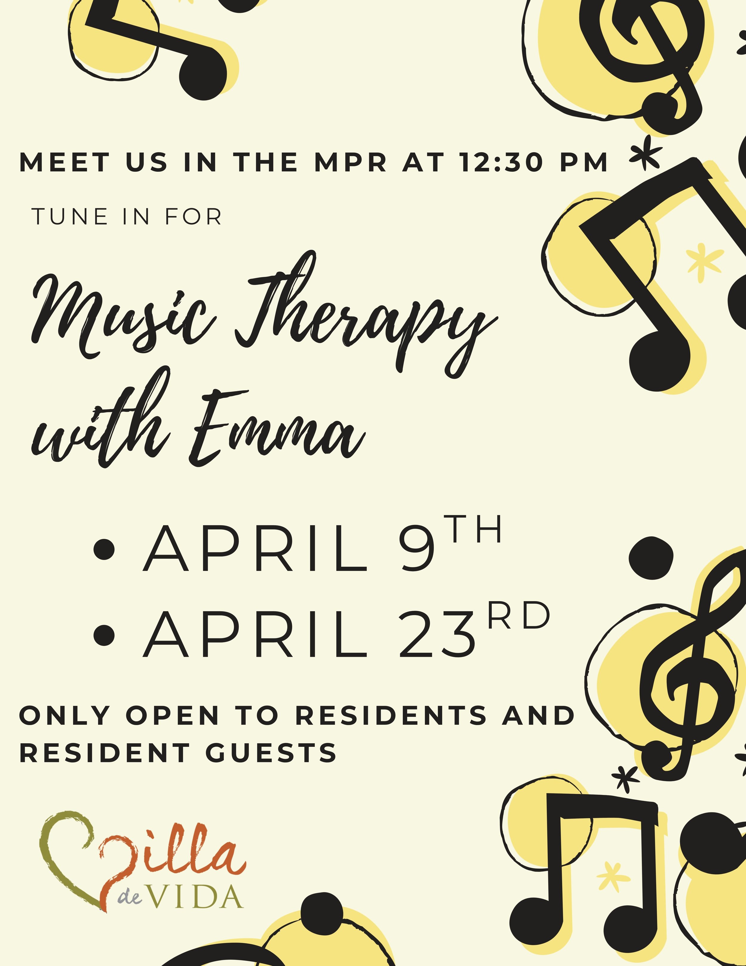 Music Therapy with Emma