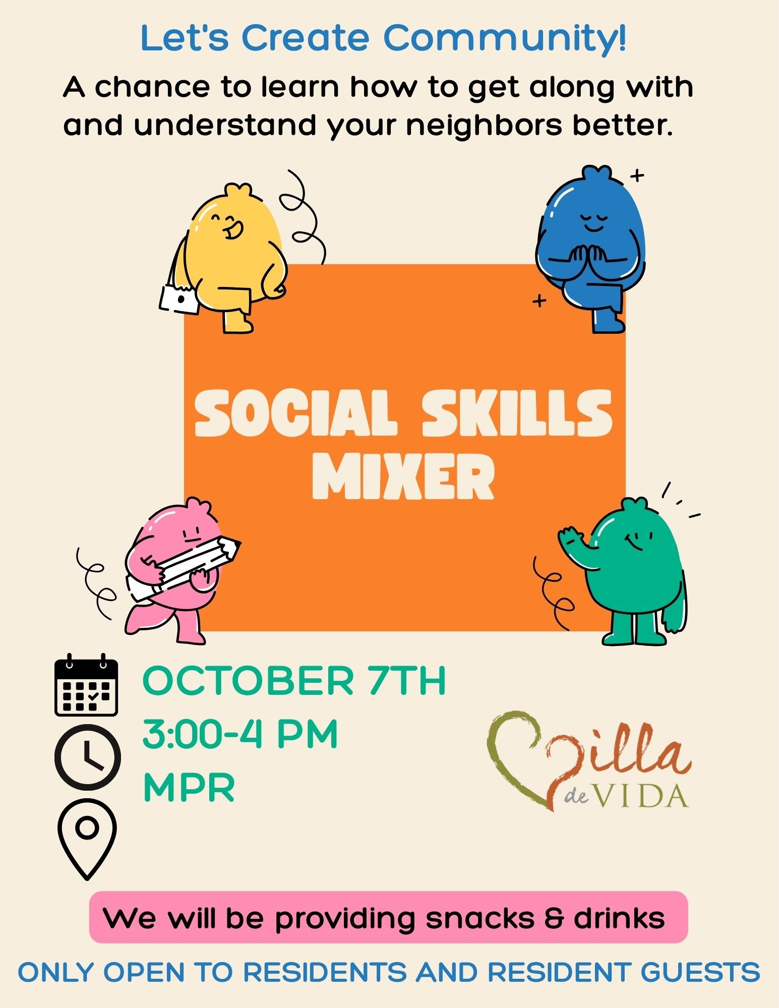 Social Skills Mixer