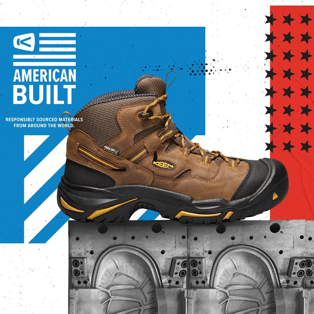 Get a safety boot that works as hard as you with @keen! 🥾⚠️ And now until October 1st SAVE $25 on in-stock safety boots! 🔨🔧🧰