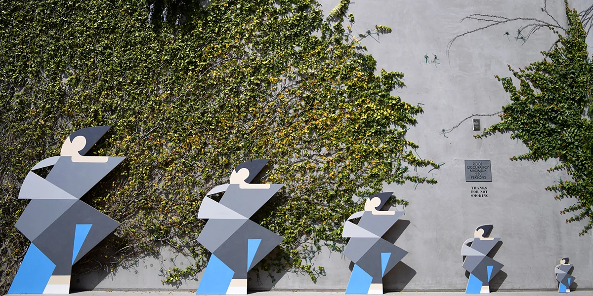 Installation at Ace Theatre Rooftop in Los Angeles, CA for DOPIUM.LA coinciding with the Los Angeles Design Festival (LADF). June 2018.