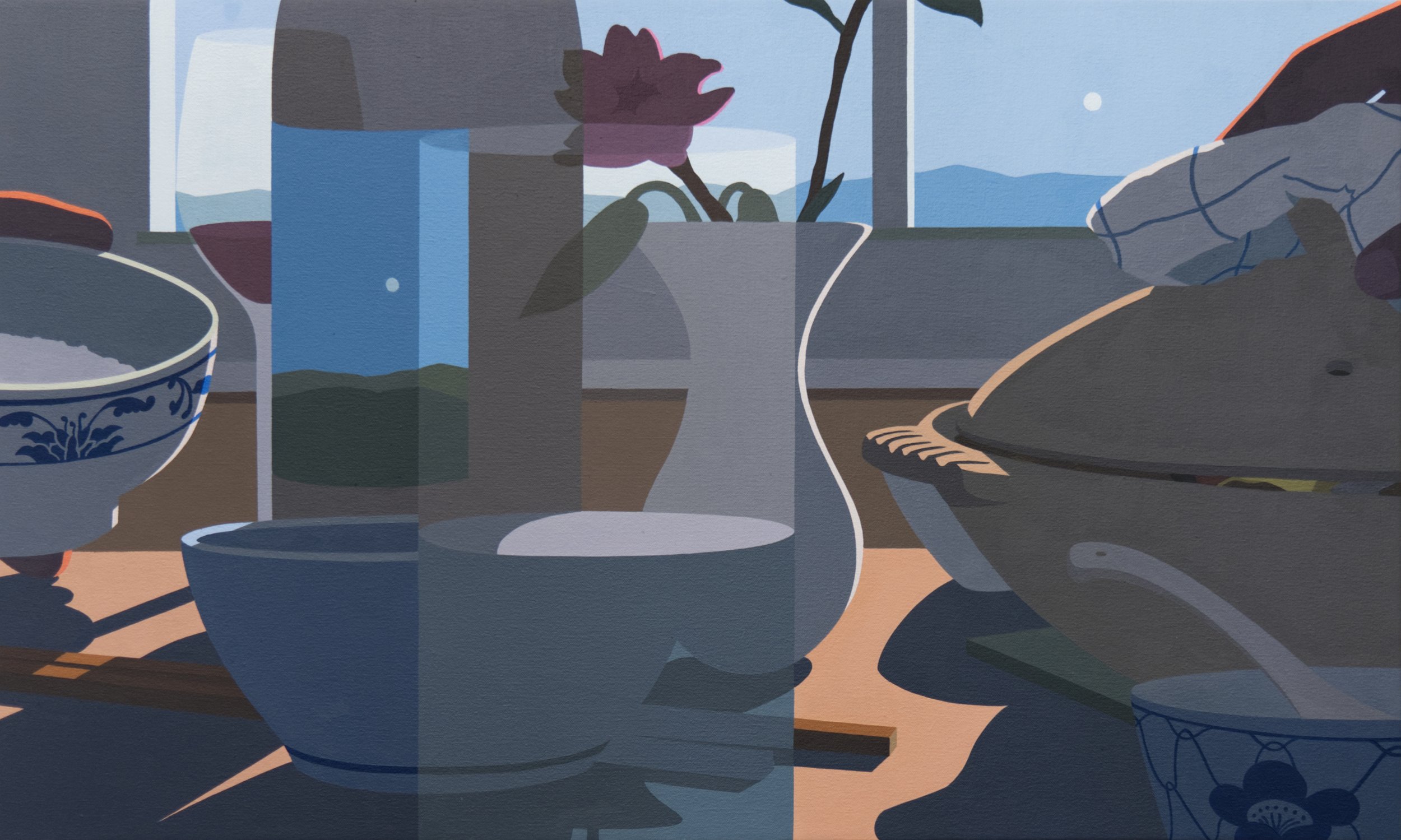  18”H x 30”W x 0.75” Oil on canvas 2025 