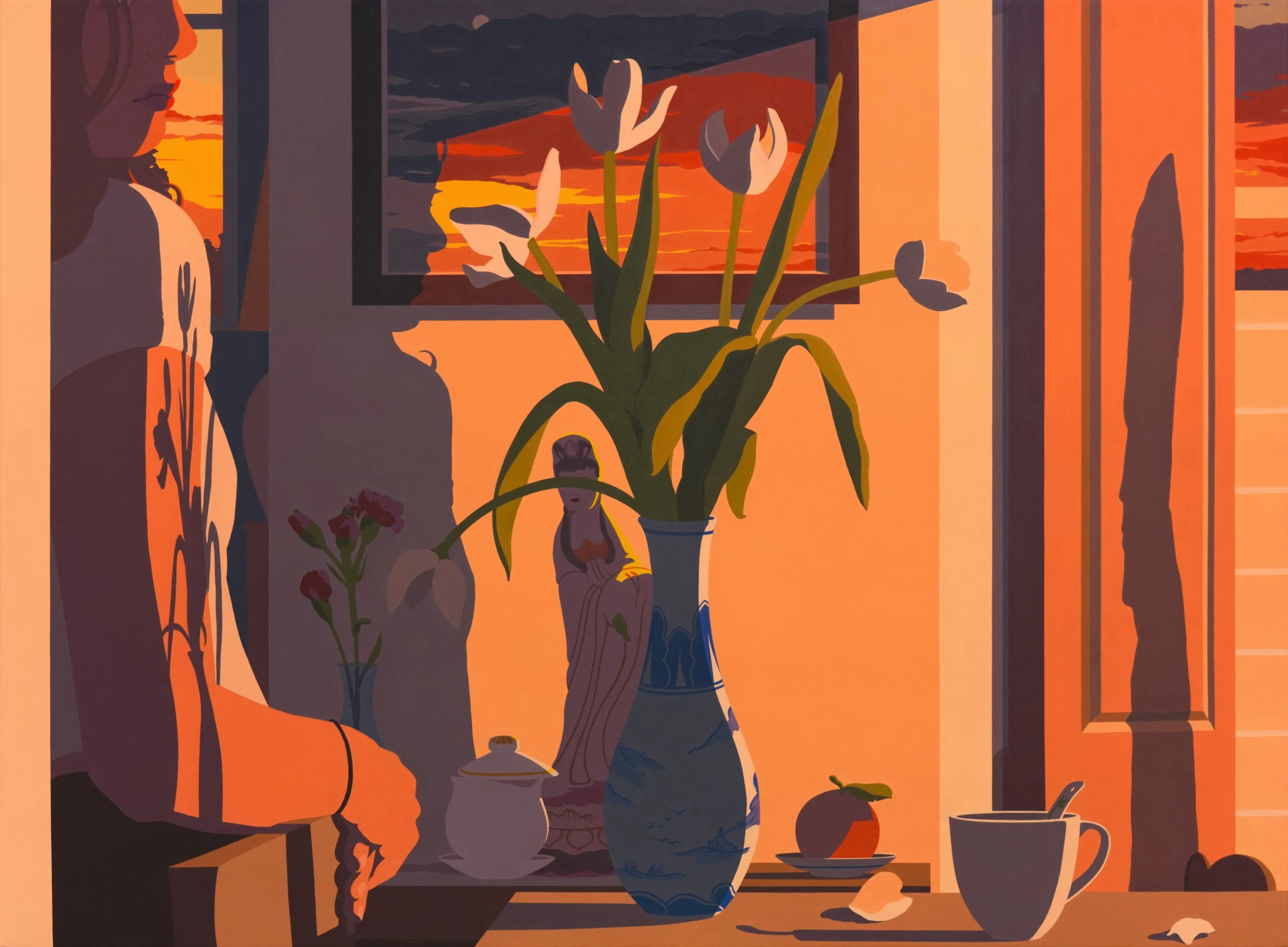Vase And Offerings