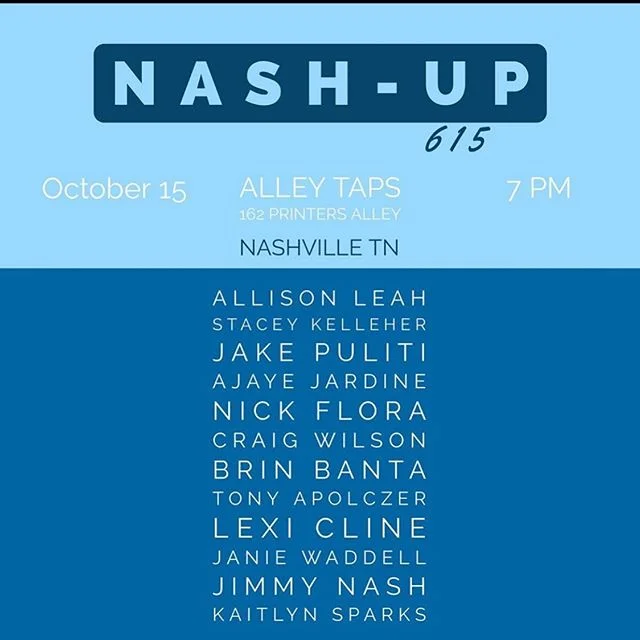 Back in Nashville this week and super excited to be playing one of my favorite rounds tonight!! Y&rsquo;all come hang!! 🎶🤠