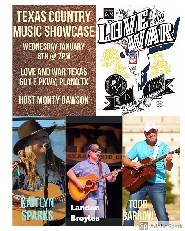 Hey y&rsquo;all!! We finally made it to 2020!! 🤠🎉 I am so excited for this year and all the fun we&rsquo;re gonna have in the music world writing, singing, and playing! My first round of 2020 is tonight at @loveandwarintexas at 7pm!! Come hang or w