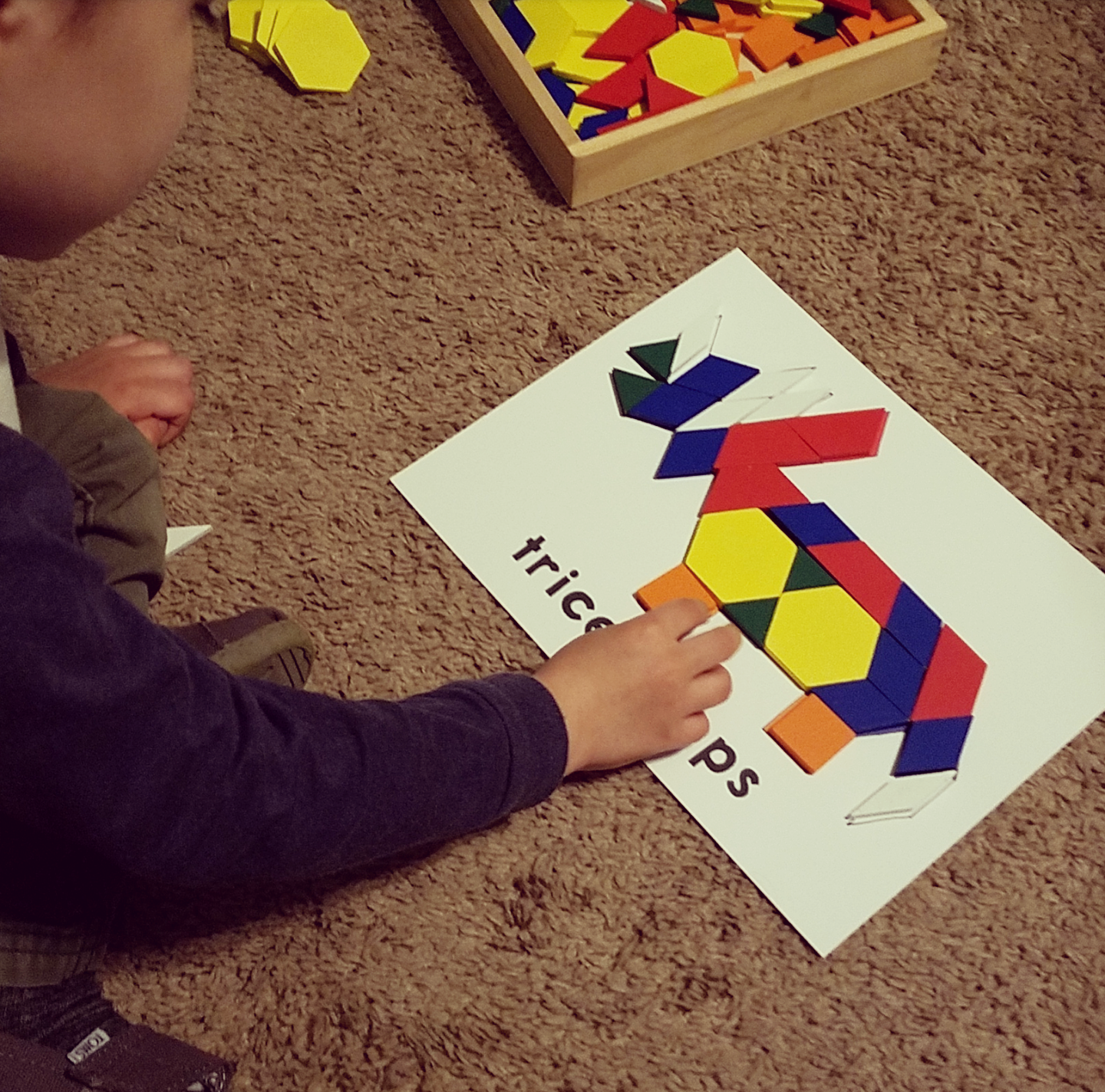 7 Dinosaur Pattern Block Tangram Puzzles — Stephanie Hathaway Designs