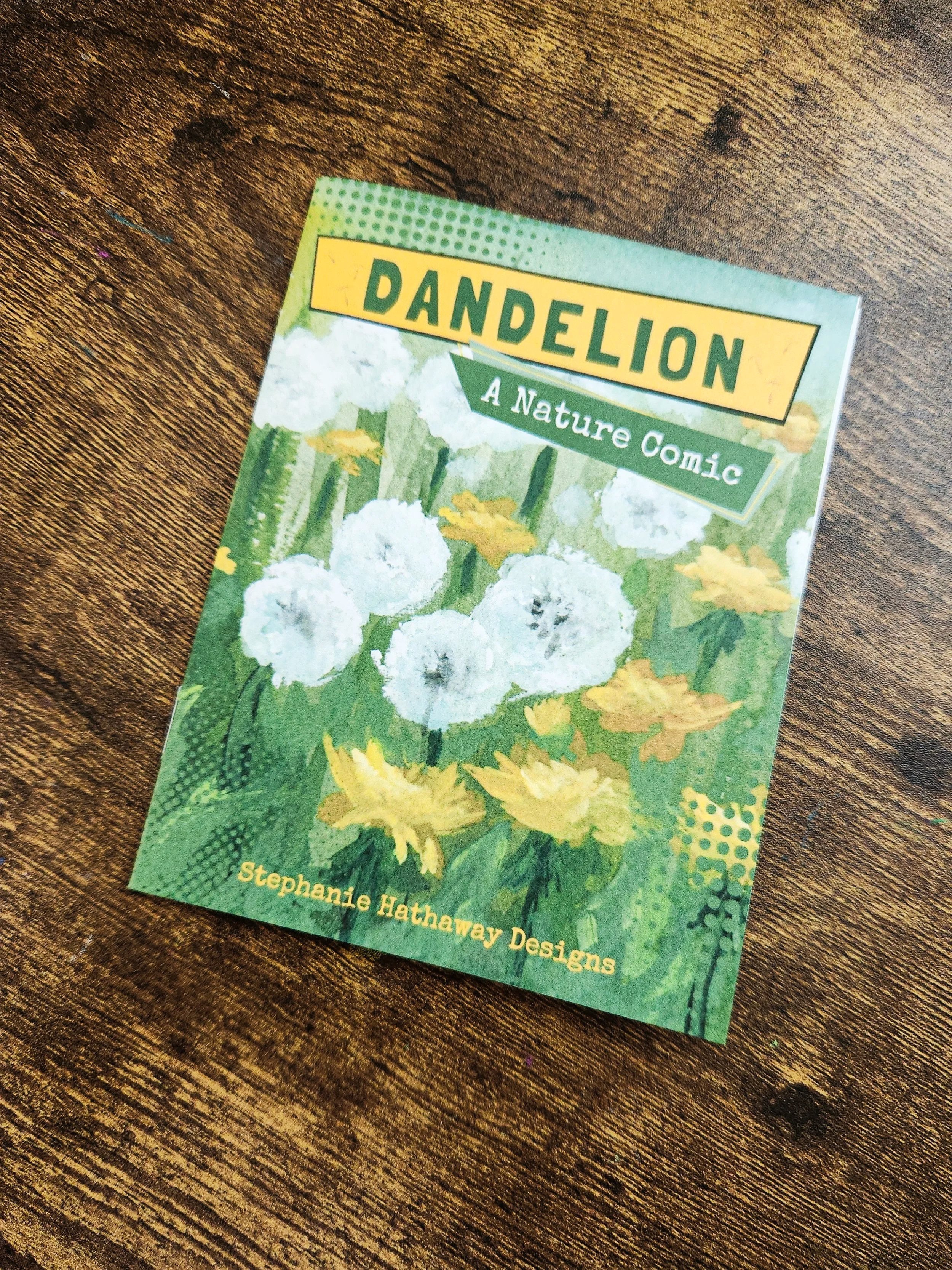 Cover of dandelion comic.