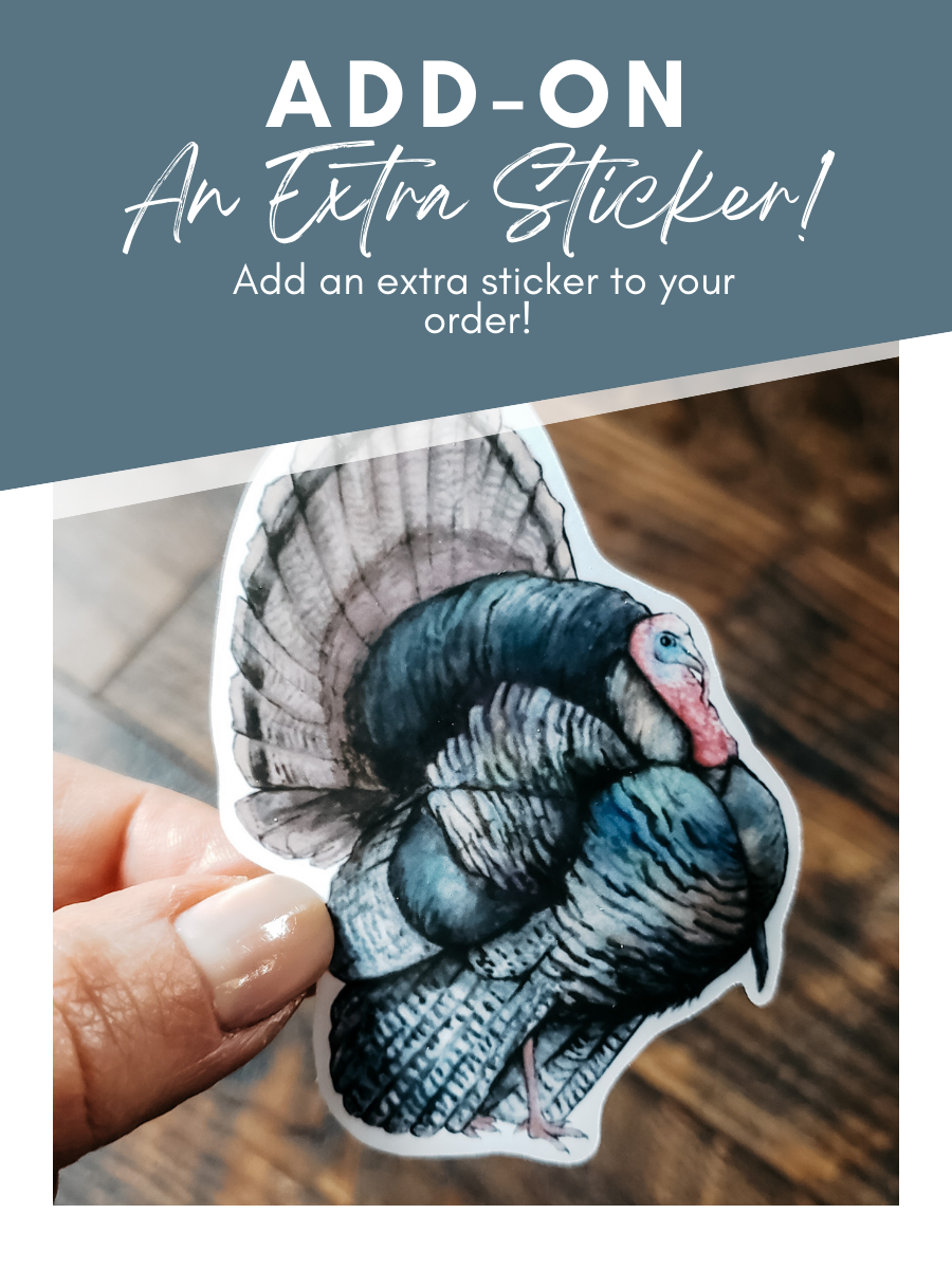 Add a single sticker to your order