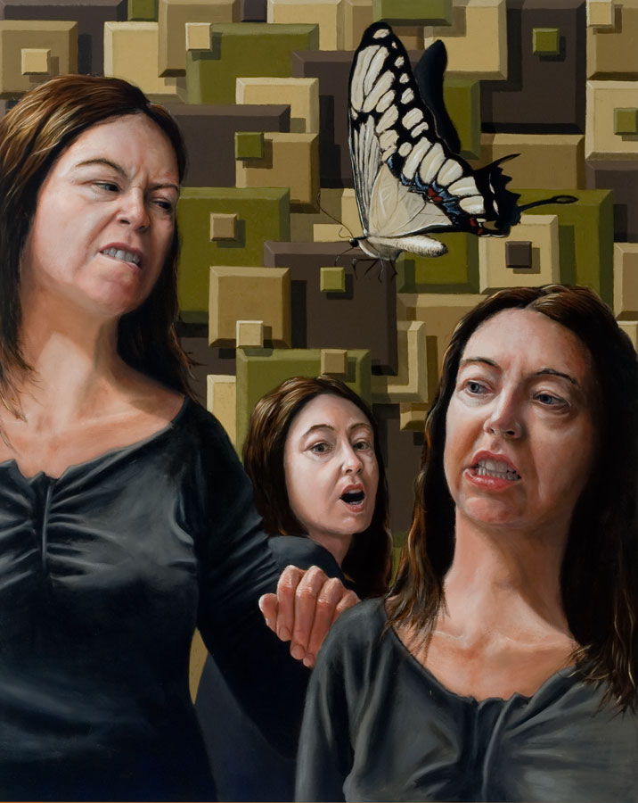 "Rumination" 48" x 60" oil on canvas