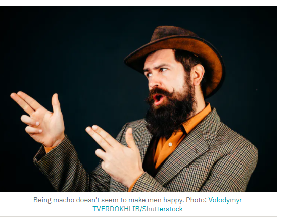 RTE used this image as an example of a ‘macho man’