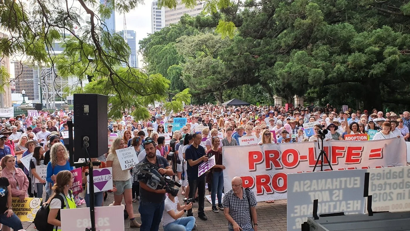 Brisbane Prolife Rally Draws Thousands 