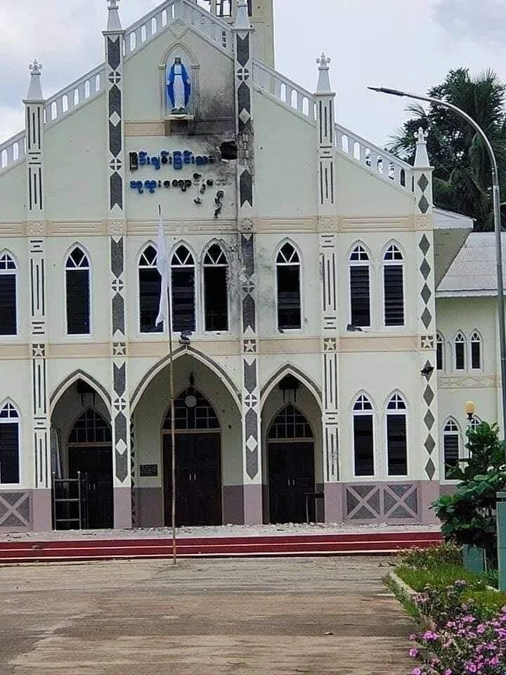 Catholic Churches Bombed in Myanmar