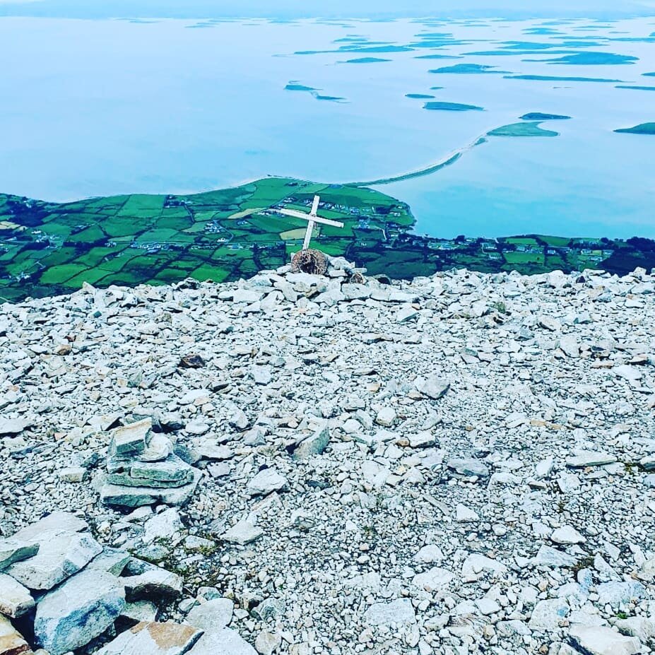 Irish Catholics have been climbing Croagh Patrick every day for the month of July this year, after the 2020 Reek Sunday was called off under a sustained campaign of intimidation by conspiratorial anti Catholic journalists. 

Standing at 2,500 feet hi