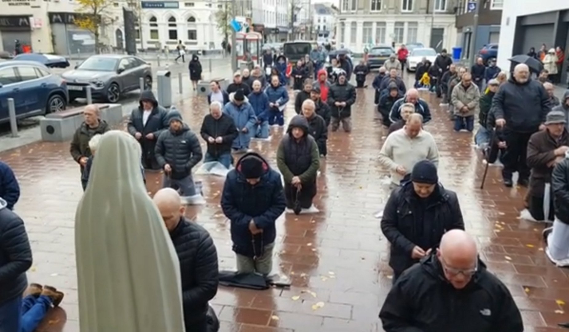 Newry Rosary Rally Draws Large Crowds
