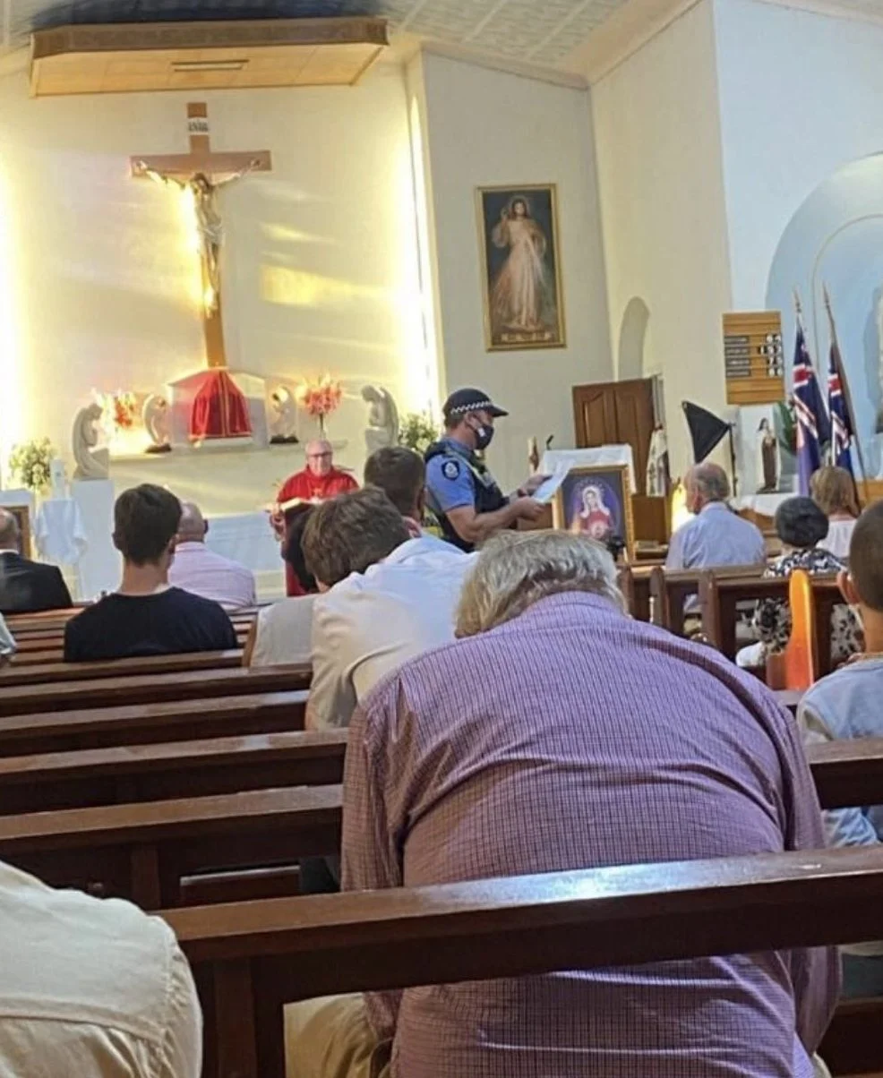 Aussie Cops STORM Church During Mass