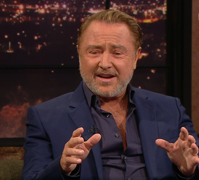 Flatley talks God on Late Late