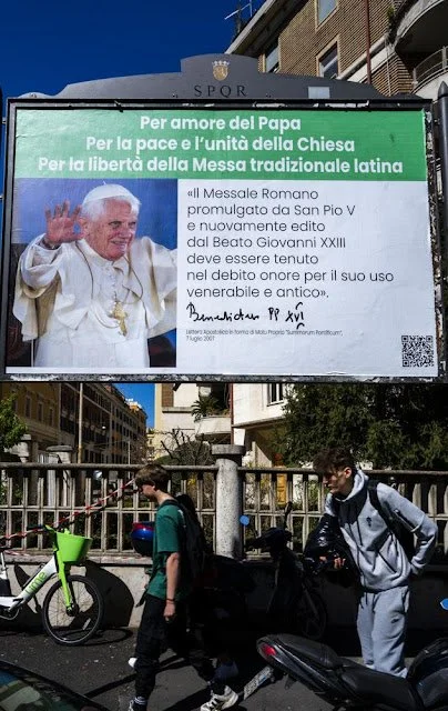 Latin Mass Billboards Appear in Rome