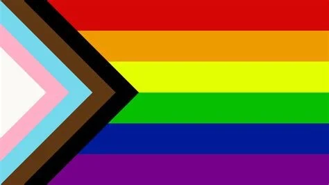 Groomer colours in the Transgender & Progress-Pride Flags