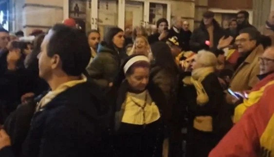 Spanish Socialists MOCK Virgin Mary and Nuns