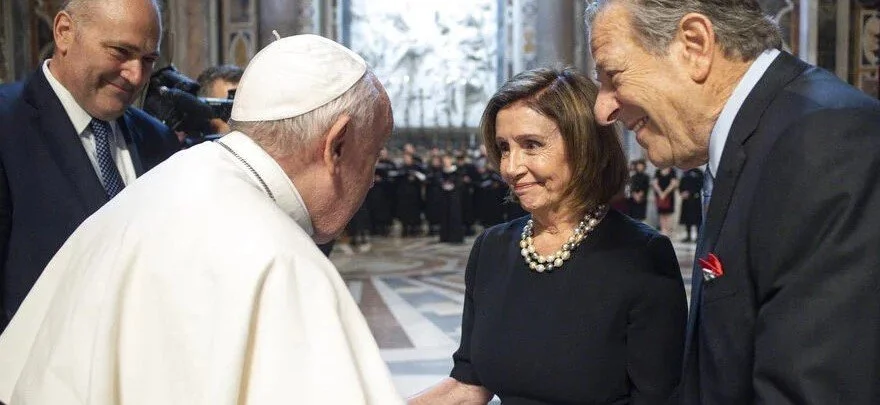 Nancy Pelosi was barred from Communion in 2022