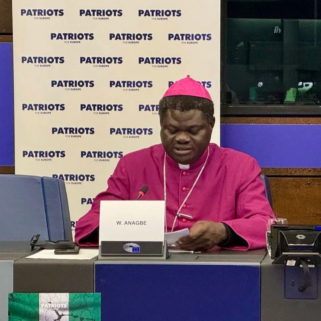 Nigerian Bishop Speaks About Persecuted Christians at EU Parliament