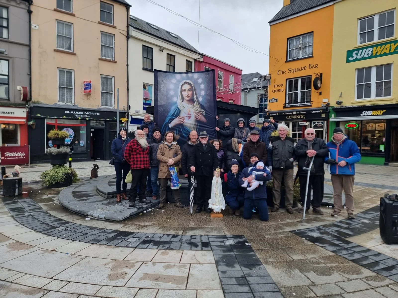 First Irish Men's Rosary of 2023 Draws Large Crowds