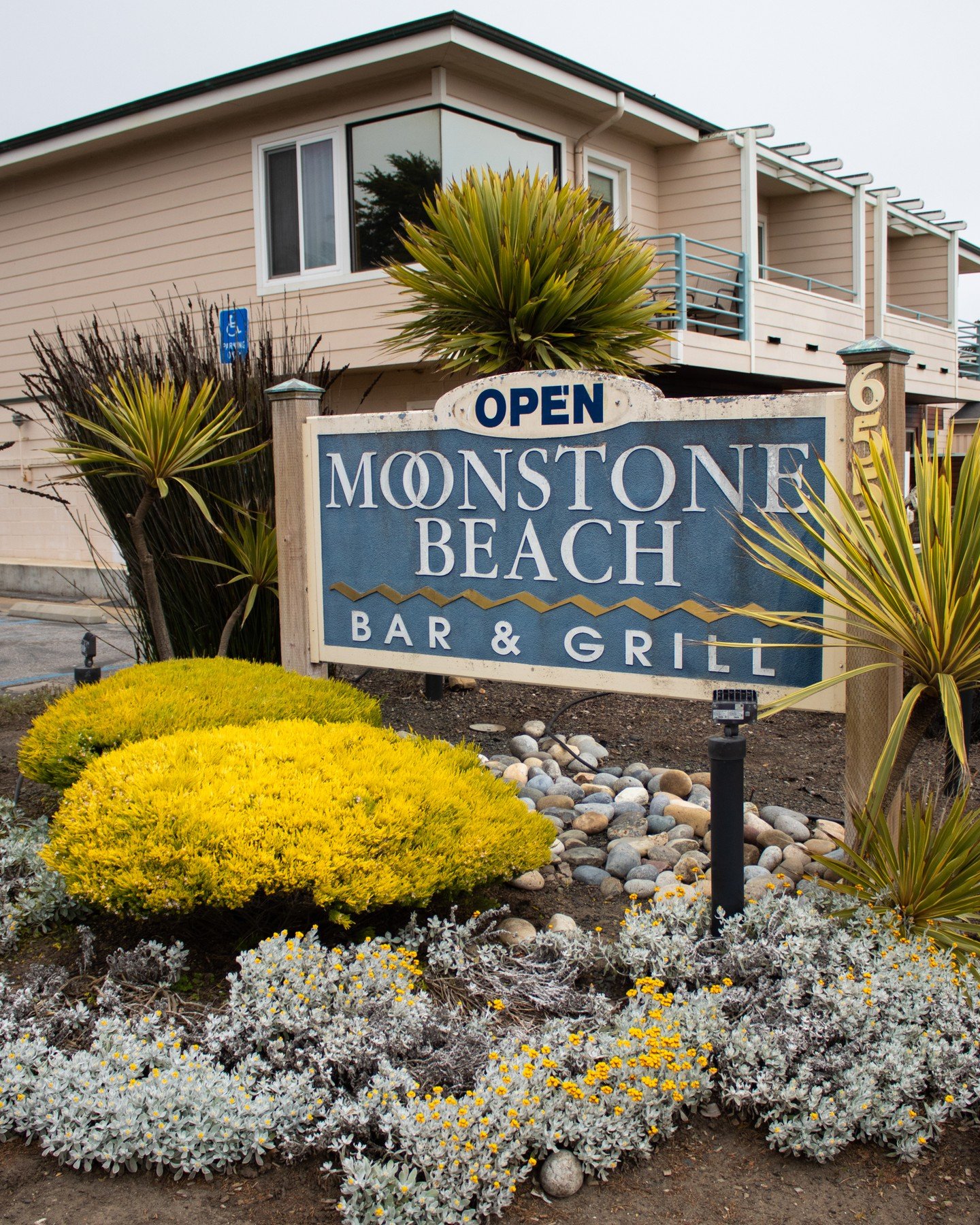 Welcome to Moonstone Beach Bar x Grill 💙 

Right on Moonstone Beach in beautiful Cambria, Moonstone Beach Bar x Grill serves fresh, locally-sourced eats with ocean views that wow! 🌊✨ 

From seafood to steak, lamb, chicken, and pork, delicious bites