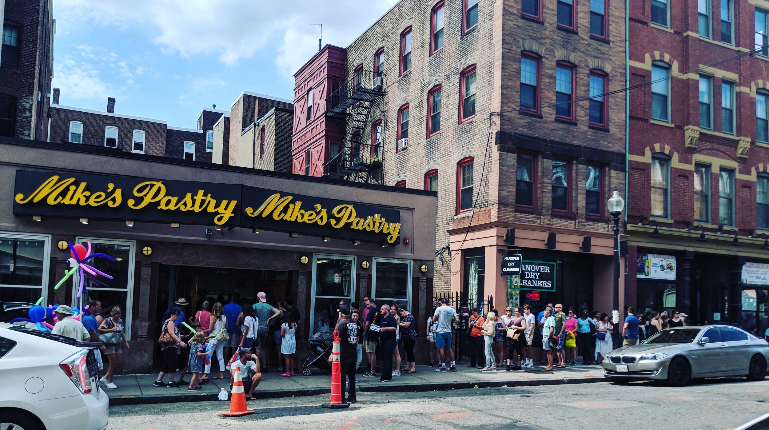 The Mike's Pastry Line