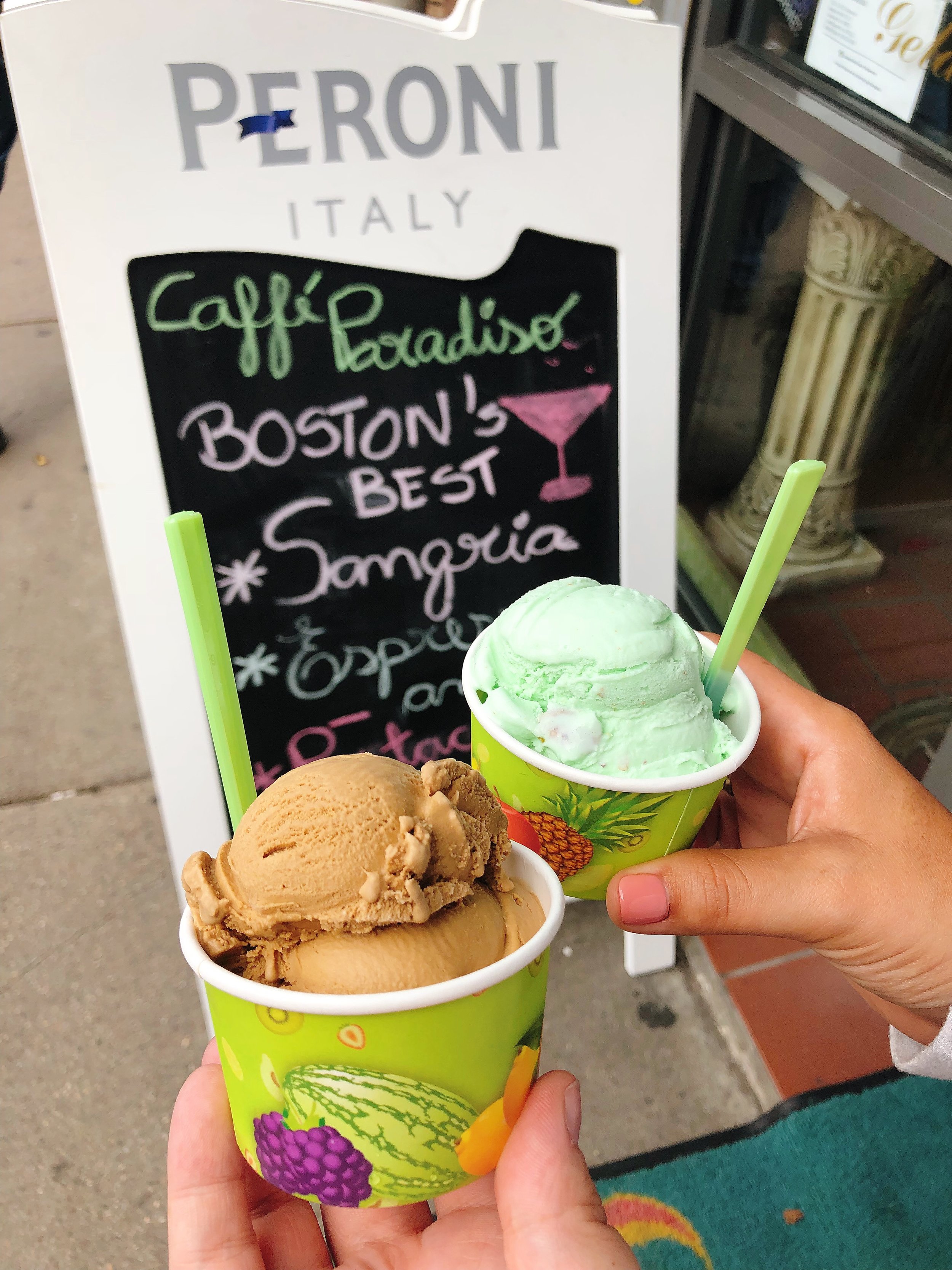 Caffe Paradiso's Gelato