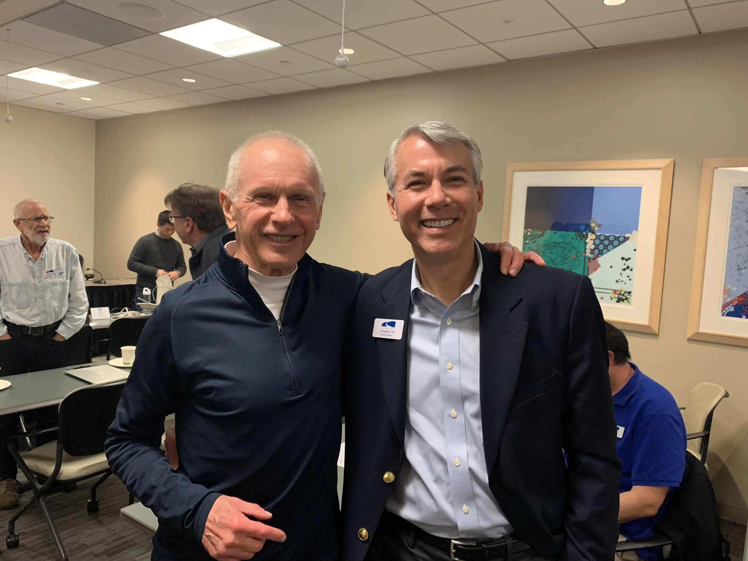 Bob Simmons, Membership & Jonathan Wu, Portfolio Management