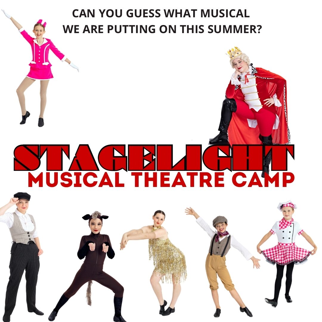 COMMENT YOUR GUESSES BELOW!! 

⭐️ STAGELIGHT offers daily instruction in the pillars of Musical Theatre: Song, Dance &amp; Drama!

Week 1: Monday, August 5 to Friday, August 9, 2024.
Week 2: Monday, August 12 to Friday, August 16, 2024.
SHOW DAY - Sa