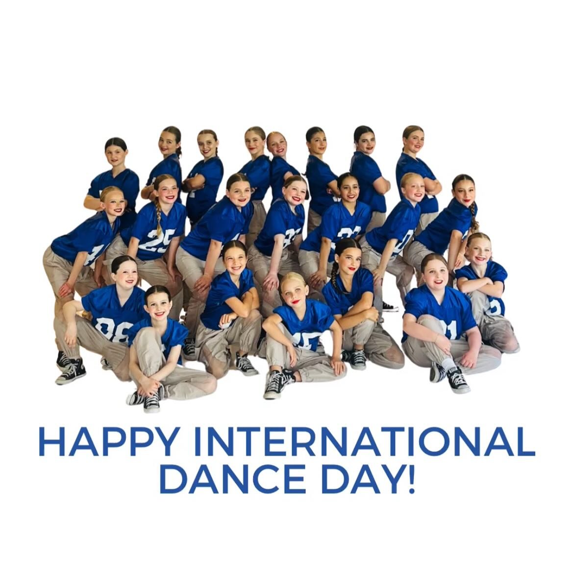From Our Dance Community to yours HAPPY INTERNATIONAL DANCE DAY. 🌈