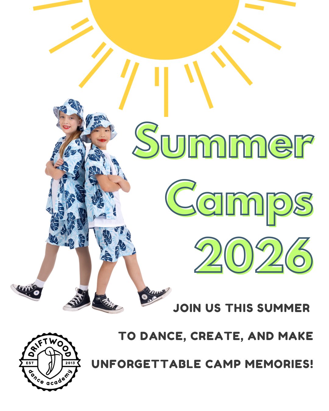 ☀️What&rsquo;s your summer dance plan?

Our July &amp; August programs are filling quickly&hellip;don&rsquo;t miss your chance to join us this summer!

✨ Half-day + full-day options
✨ NEW 3-day Acro &amp; Hip Hop mini camps
✨ Two-week Stagelight Musi