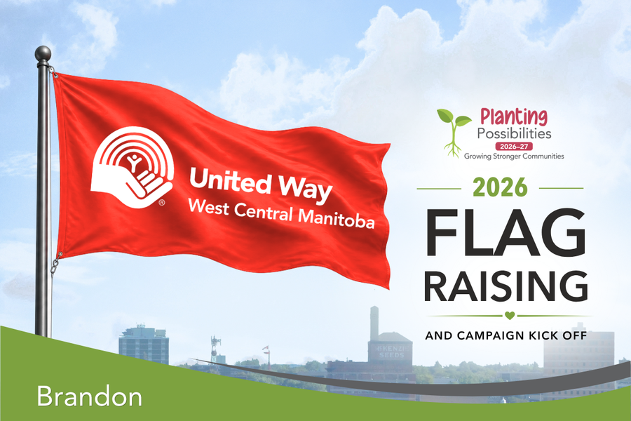 2026 Campaign Kick-Off Flag Raising | Brandon