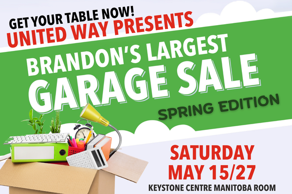 Brandon's Largest Garage Sale - Spring Edition