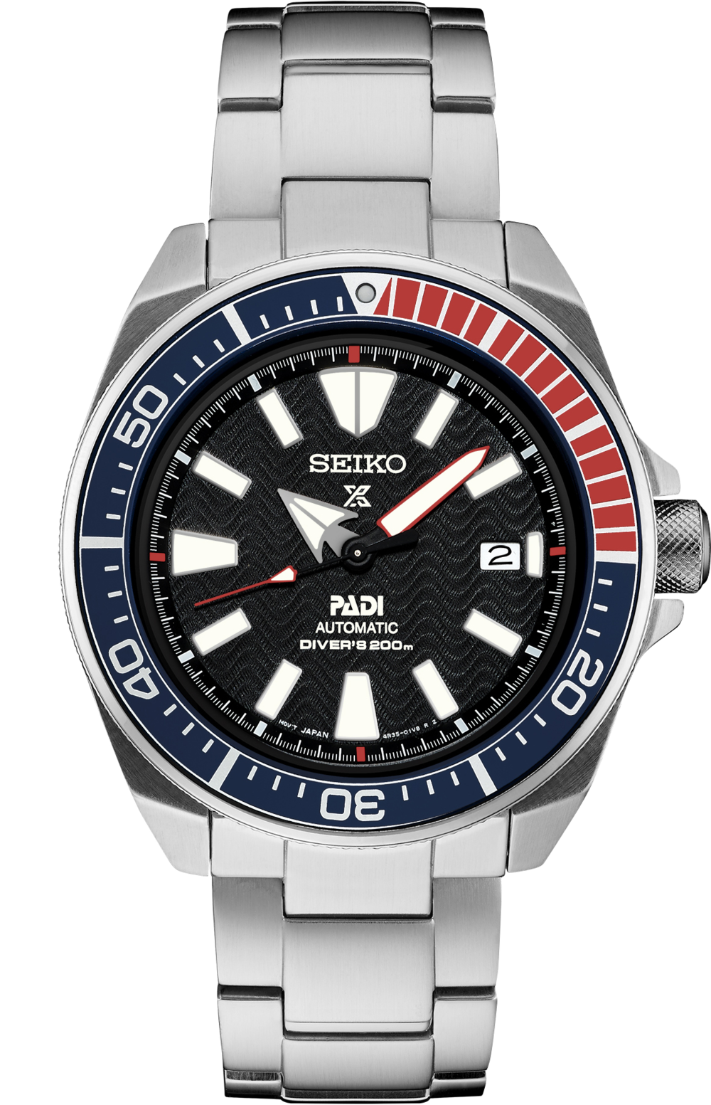 SRPB99 Seiko Samurai PADI Edition- Mens Automatic Diver — Sayegh Jewelers