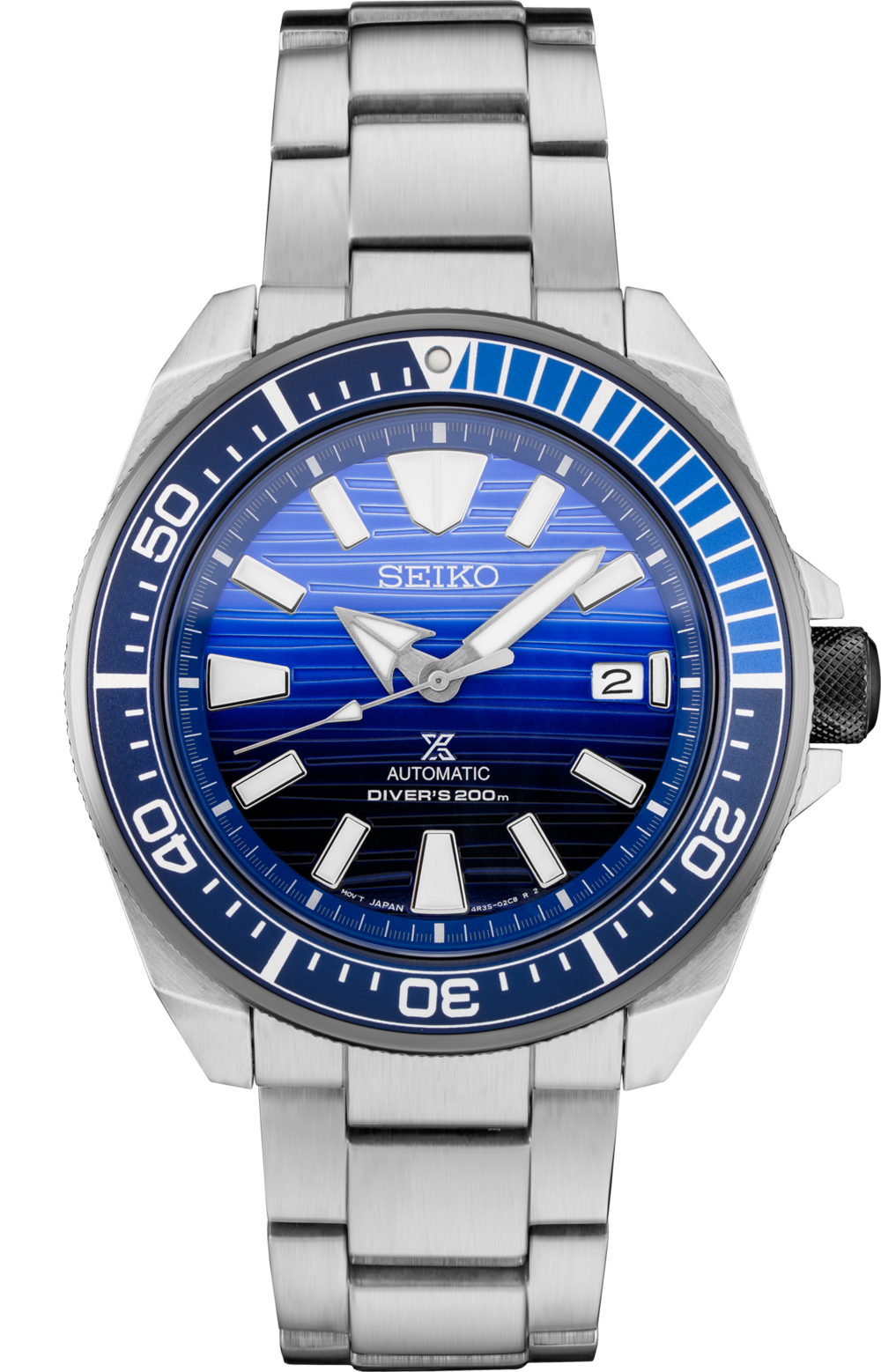 SRPC93 Seiko Samurai Save the Edition- Mens Automatic Diver — Sayegh Jewelers